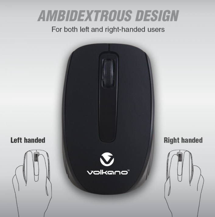 Volkano Wireless Keyboard and Mouse Combo Cobalt Series